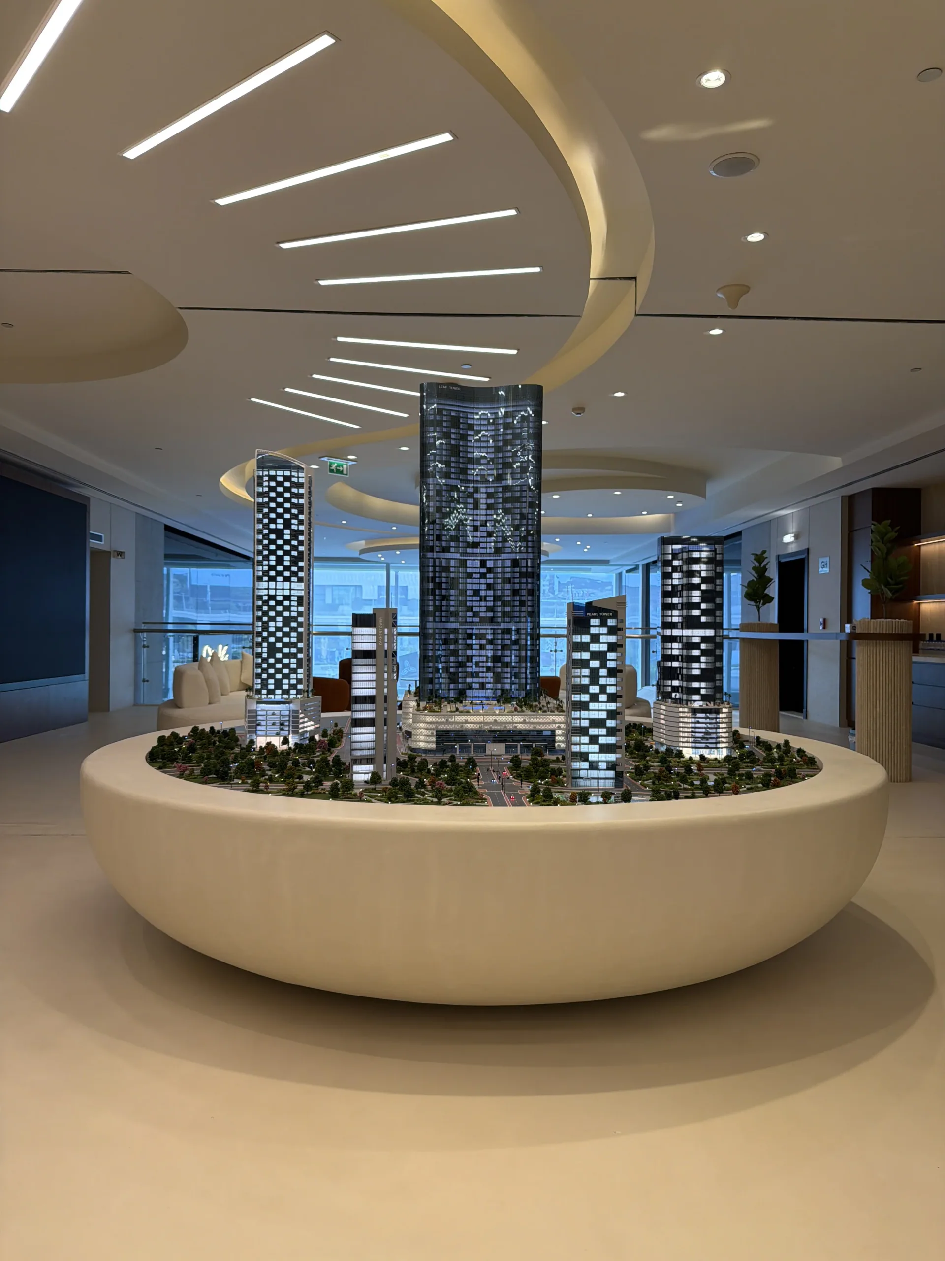 Depth Without Ornament - Study 113, a smooth microcement commercial decorative finish in oyster white