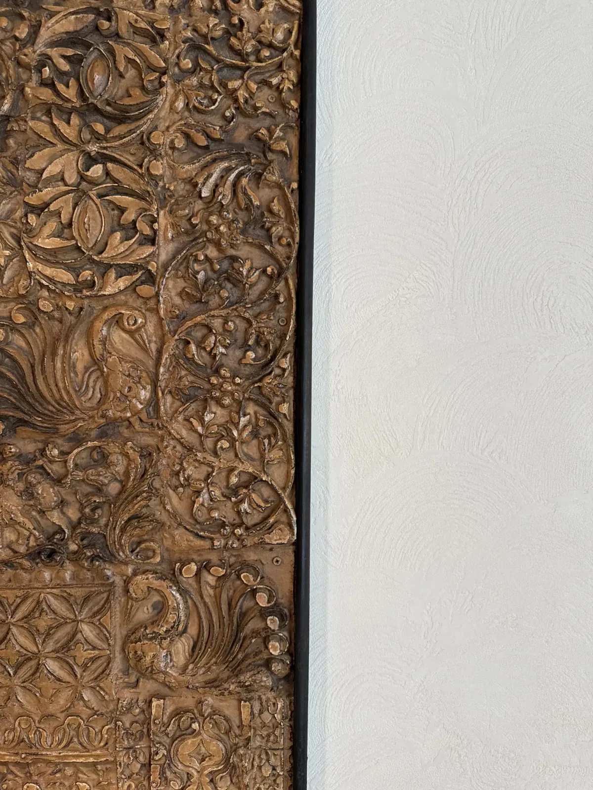 A Real-Site Finish Study - Study 120, a microcement commercial decorative finish in chalk white