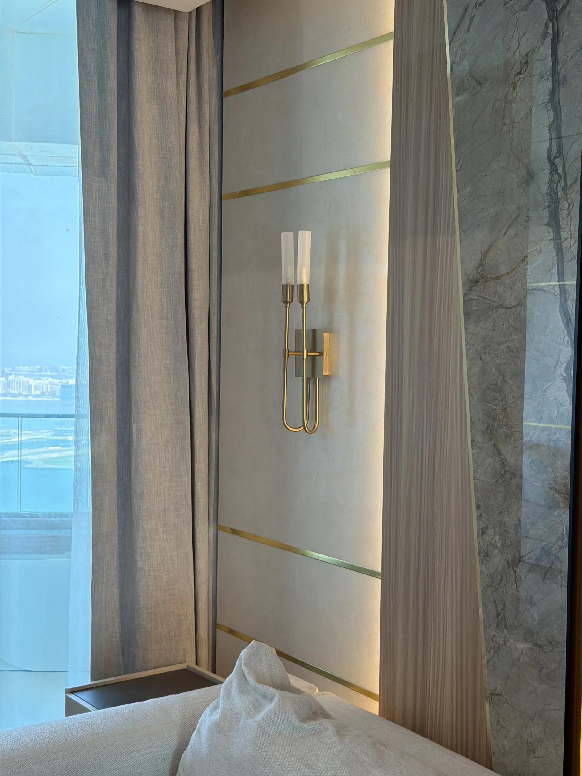A Real-Site Finish Study - Study 150, a microcement residential decorative finish in greige