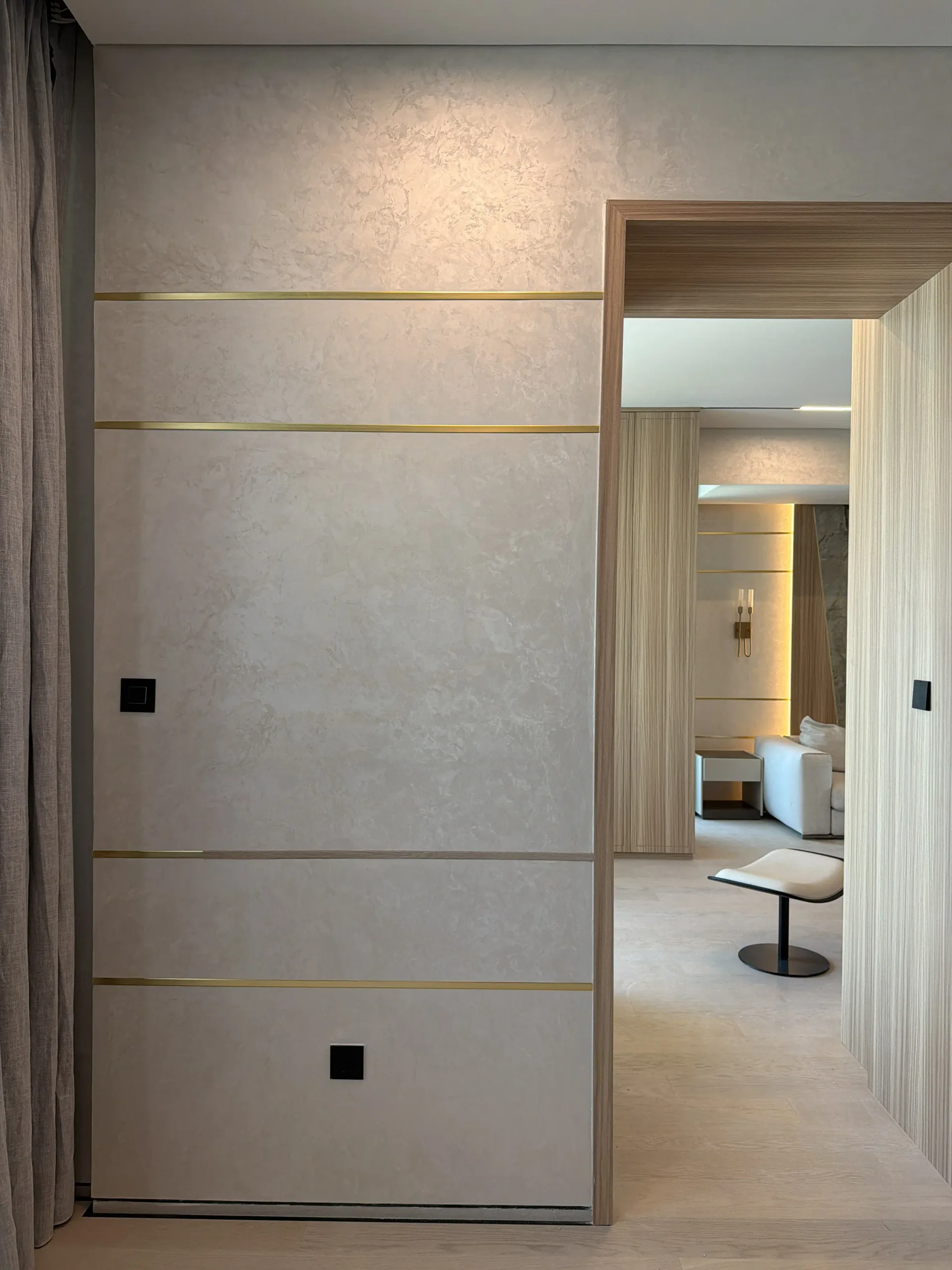 Built for Everyday Elegance - Study 154, a decorative microcement residential decorative finish in clay beige