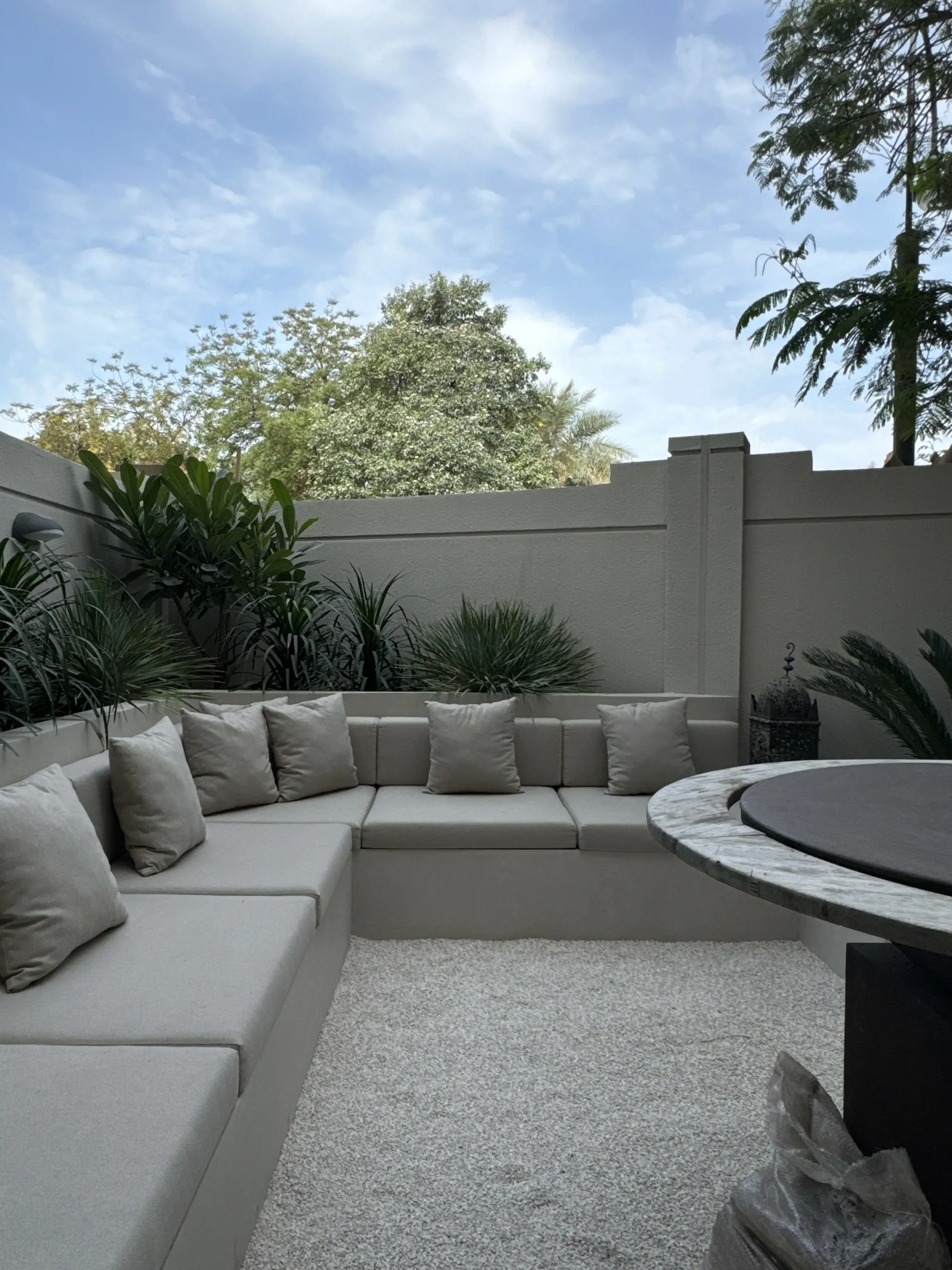 Depth Without Ornament - Study 59, a smooth microcement residential decorative finish in warm putty