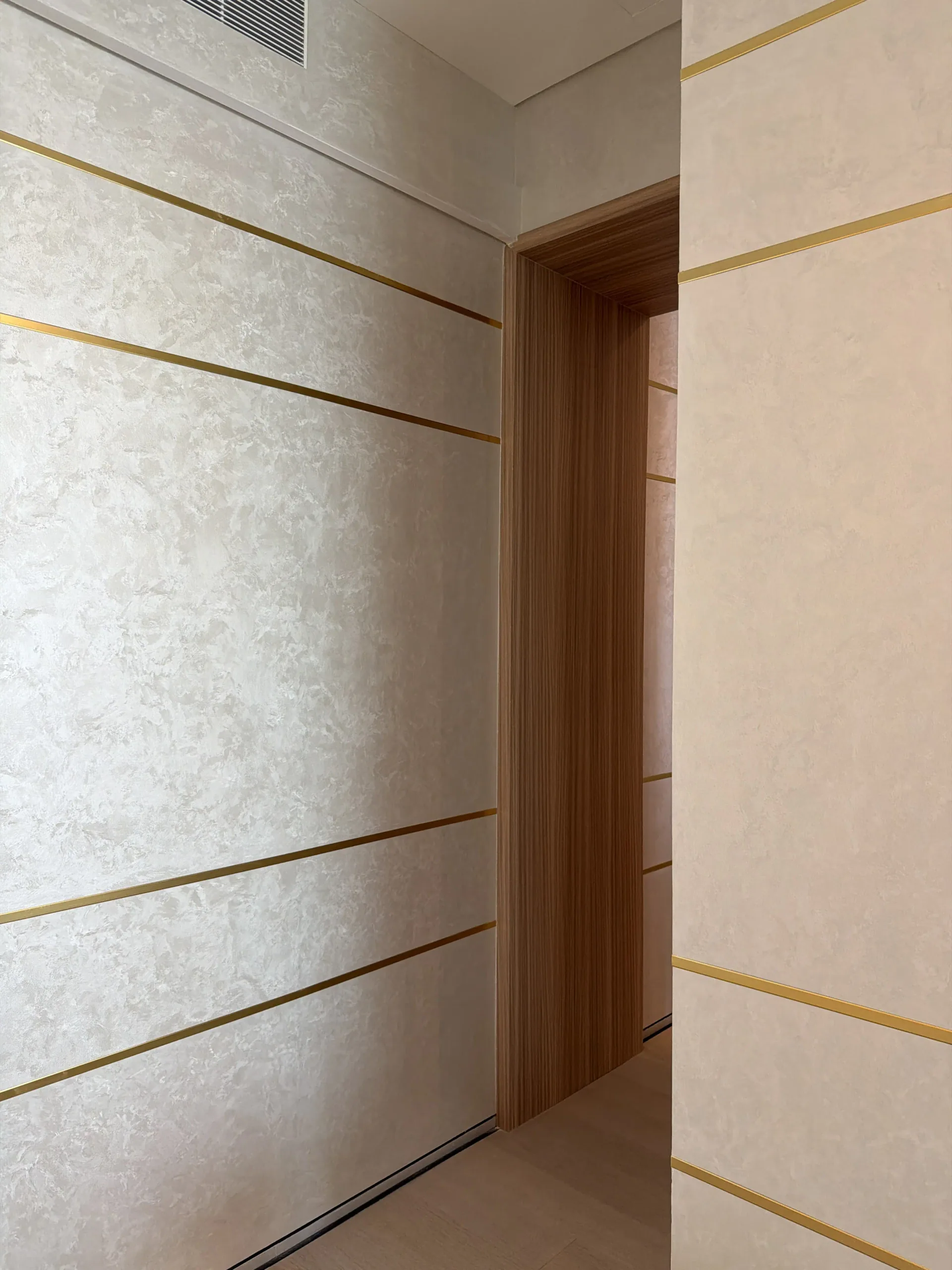 The Texture of Refined Living - Study 85, a matte microcement commercial decorative finish in warm greige